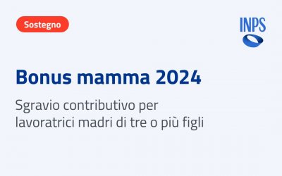BONUS MAMMA 2024